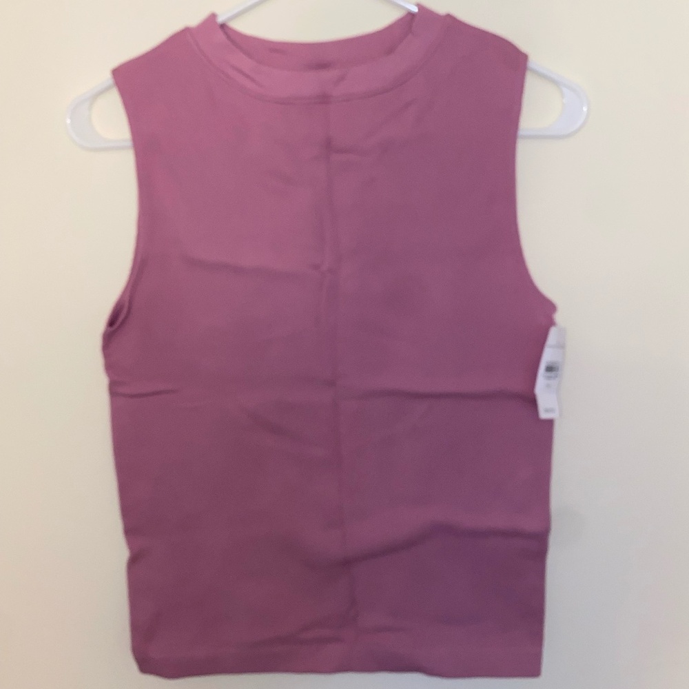 Ann Taylor Size M/L Pink Shell Top